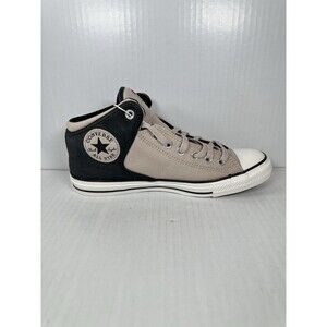 Size 9 Converse CTAS High Street Papyrus/Black Men's Mid Top Sneaker A14294C NEW